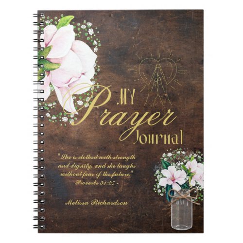 BEST PRAYER JOURNAL Personalized Christian Faith 