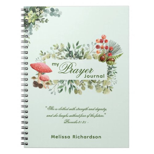 BEST PRAYER JOURNAL Personalized Christian Faith 