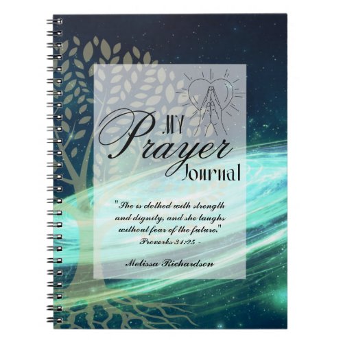 BEST PRAYER JOURNAL Personalized Christian Faith 