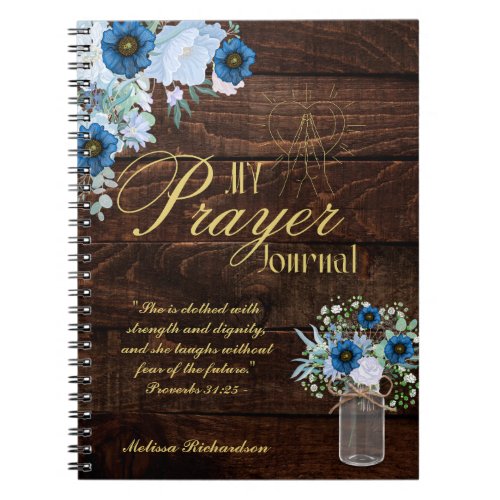 BEST PRAYER JOURNAL Personalized Christian Faith 