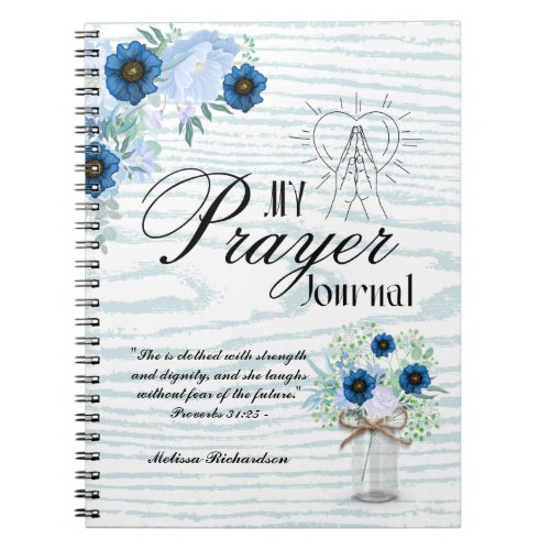 BEST PRAYER JOURNAL Personalized Christian Faith 