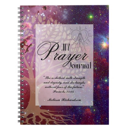 BEST PRAYER JOURNAL Personalized Christian Faith 