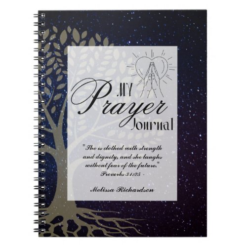 BEST PRAYER JOURNAL Personalized Christian Faith 