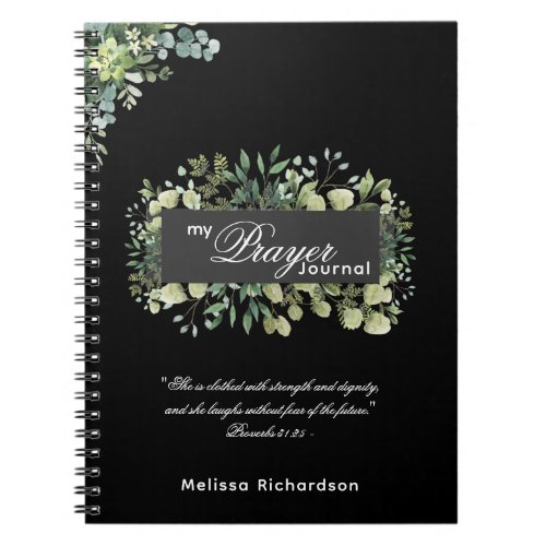 BEST PRAYER JOURNAL Personalized Christian Faith 