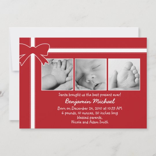 baby announcement card ideas