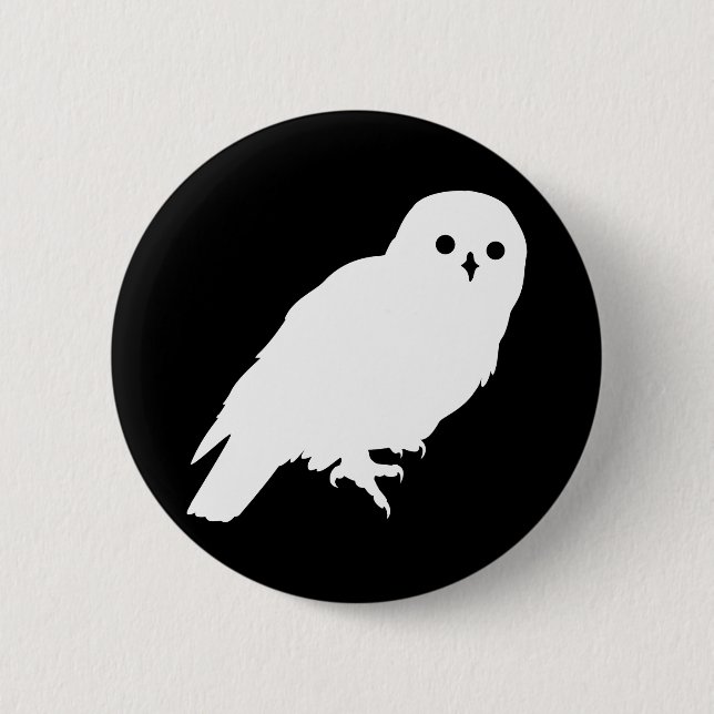 Best Price Owl Lover Pinback Button (Front)