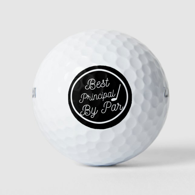 Best Principal By Par Golf Balls (Front)