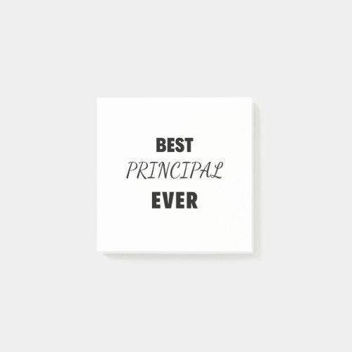 Best Principal Ever 2 Post_it Notes