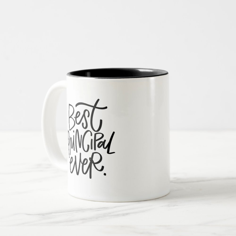 Discover Best Principal Ever Two-Tone Coffee Mug