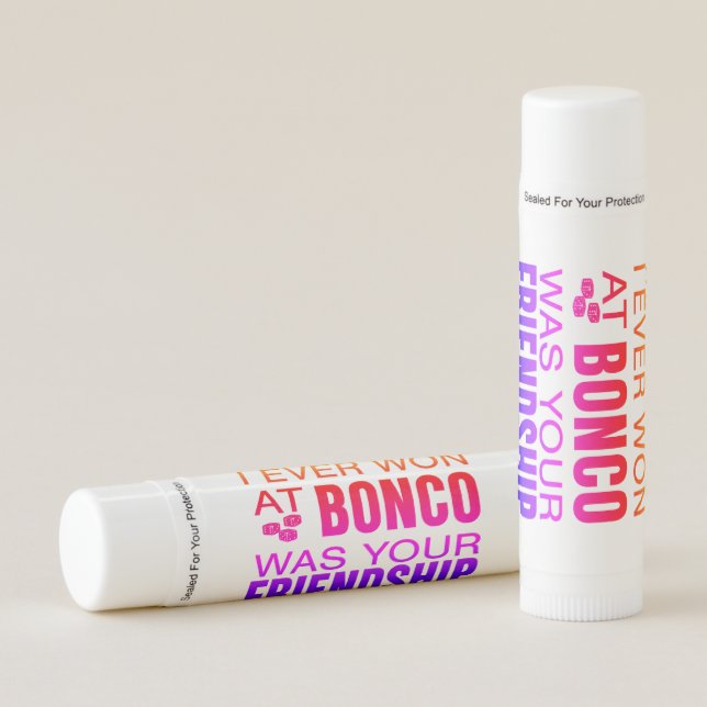 Best Prize Friendship Player Bonco Lip Balm (Front)