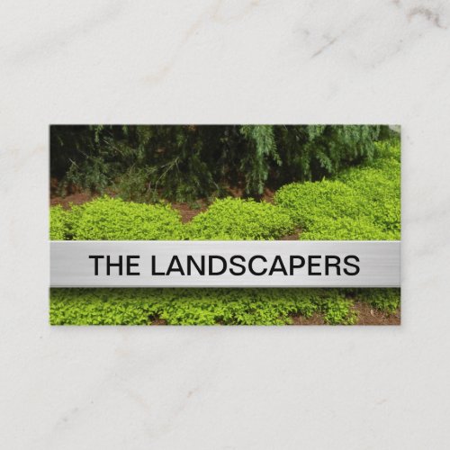 Best Professional Landscaper Business Card