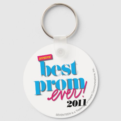 Best Prom Ever _ Aqua Keychain