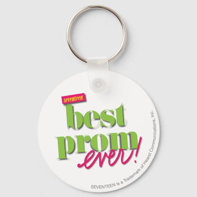 Best Prom Ever - Green Keychain (Front)