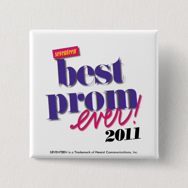 Best Prom Ever - Purple Button (Front)