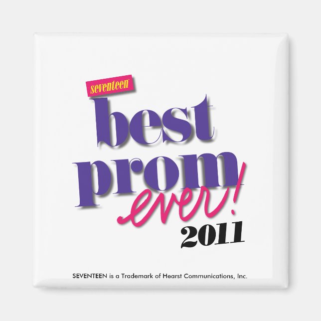 Best Prom Ever - Purple Magnet (Front)