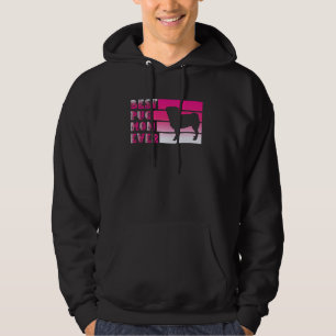 Best Pug Mom Ever Funny Pet Lover Hoodie