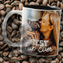 Best Pup Ever Modern Cool Stitch Pet Puppy Photo Two-Tone Coffee Mug