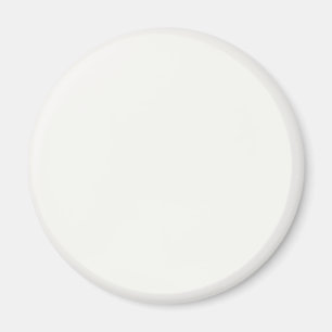 Best Pure White FAF9F6 Color - Option to Add Name Magnet