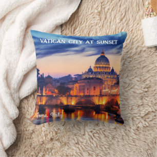 Best quiet places in italy  throw pillow