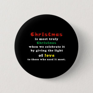 Best Quote Christmas Button