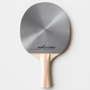 Best Rackets Silver Ping Pong Paddle