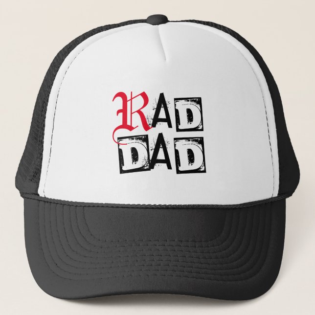 Best rad Dad Ever cap Father's Day gift (Front)