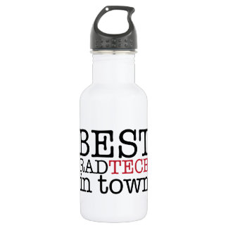 Best Rad Tech in Town Stainless Steel Water Bottle