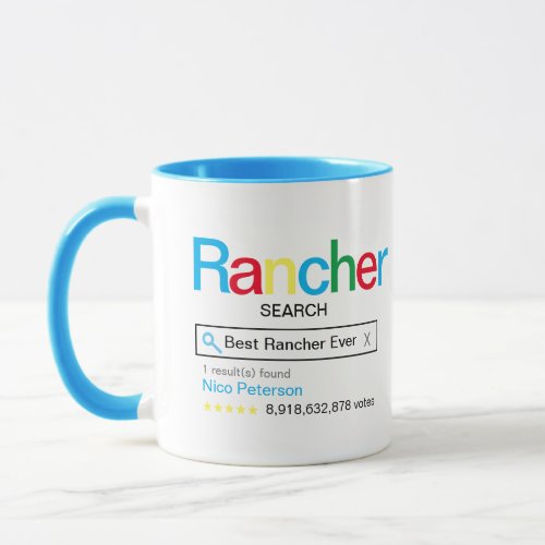 Best Rancher Ever Search engine Result With name Mug