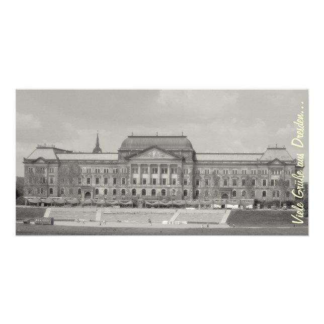 Best regards from Dresden... Card (Front)