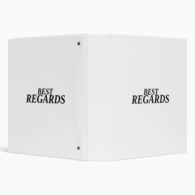 Best Regards Professional Project Binder (Background)