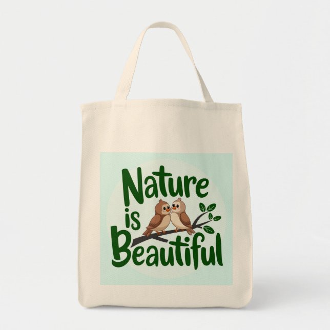 Best Reusable Grocery Tote Bags for Eco-Friendly  (Front)
