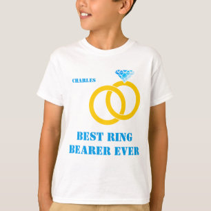 Best Ring Bearer Ever customizable T-Shirt