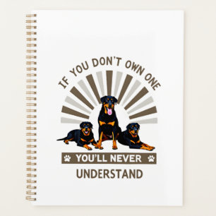 Best Rottweiler Art For Men Women Kids Rottie Rott Planner