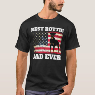 Best Rottweiler Dad T-Shirt