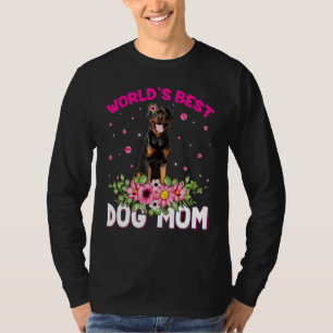 Best Rottweiler Dog Mom  Mother's Day T-Shirt
