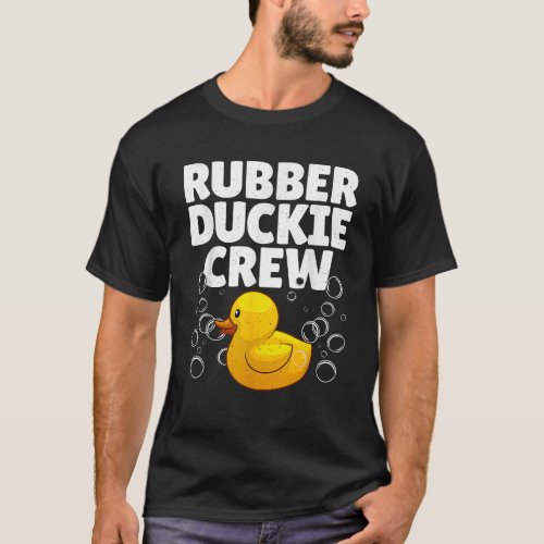 Best Rubber Duck Art For Men Women Kids Rubber T-Shirt
