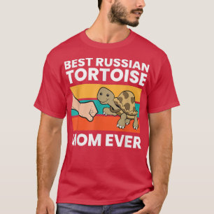 Best Russian Tortoise Mom Ever T-Shirt