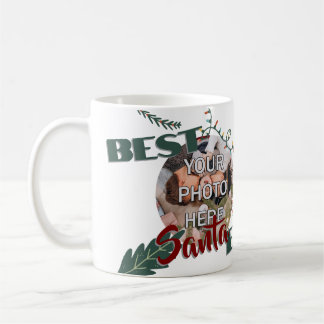 best santa ever gift for dad personalized coffee mug