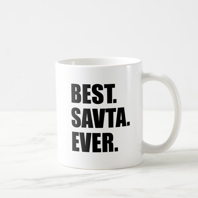 Best Savta Ever Coffee Mug (Right)