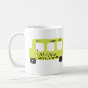 Best School Bus Driver Yellow Bus  Coffee Mug