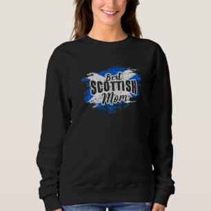 Best Scottish Mom Scotland Mother Family Scotland Sweatshirt