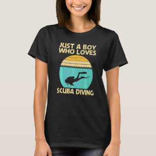 Best Scuba Diving For Boys Kids Professional Scuba T-Shirt