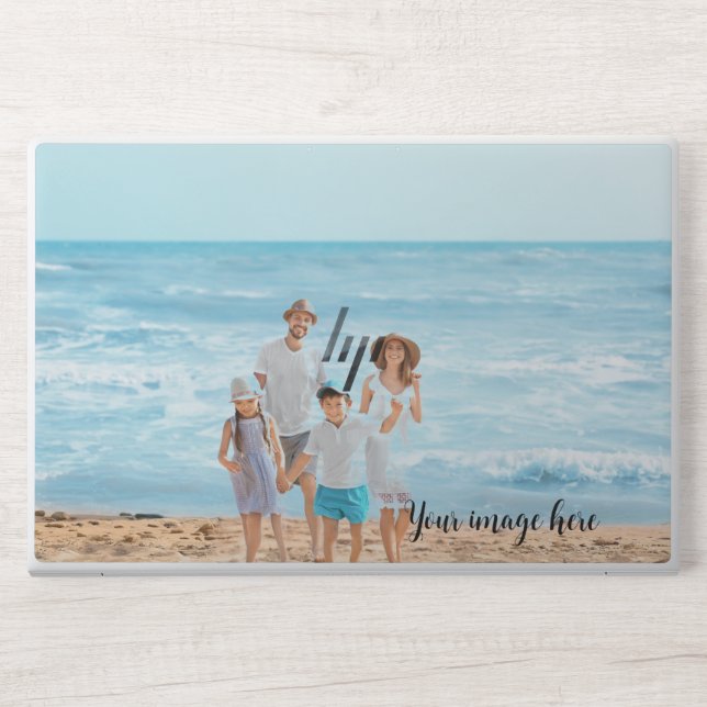  Best sea view and family image HP Laptop Skin (Front)