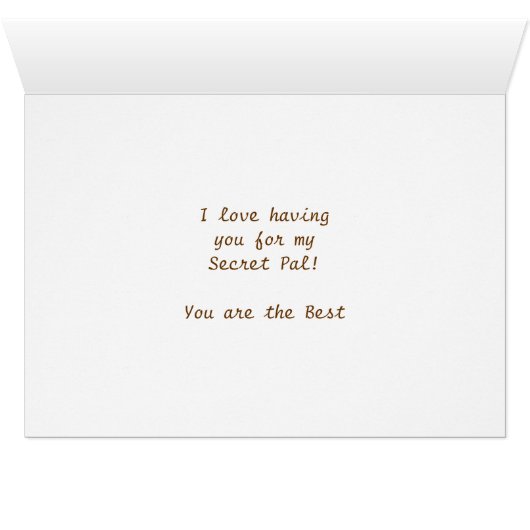 Best Secret Pal (Inside Horizontal (Bottom))