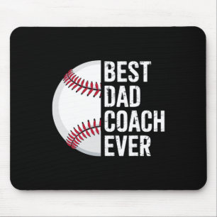 Best Sell Dad Coach Ever Retro Father Sell Coach D Mouse Pad