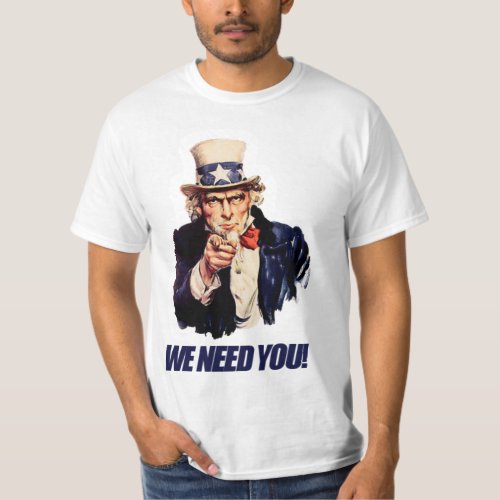 Best_Sell Uncle Ryze WE NEED YOU  T_Shirt