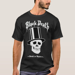 BEST SELLER - Black Death Vodka Logo Merchandise E T-Shirt