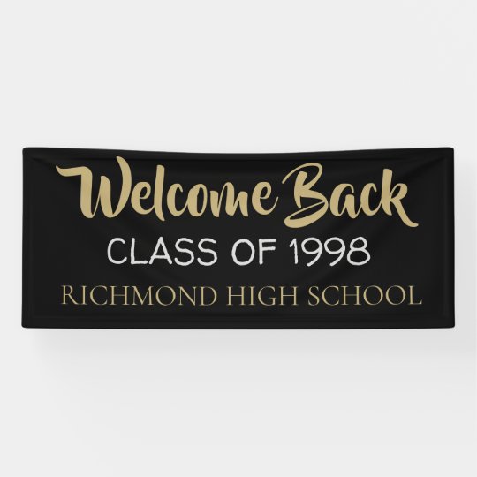 Best seller! CUSTOM Class Reunion banner | Zazzle.com