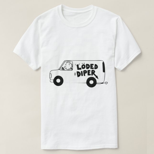BEST SELLER - Loded Diper Merchandise   T-Shirt (Design Front)