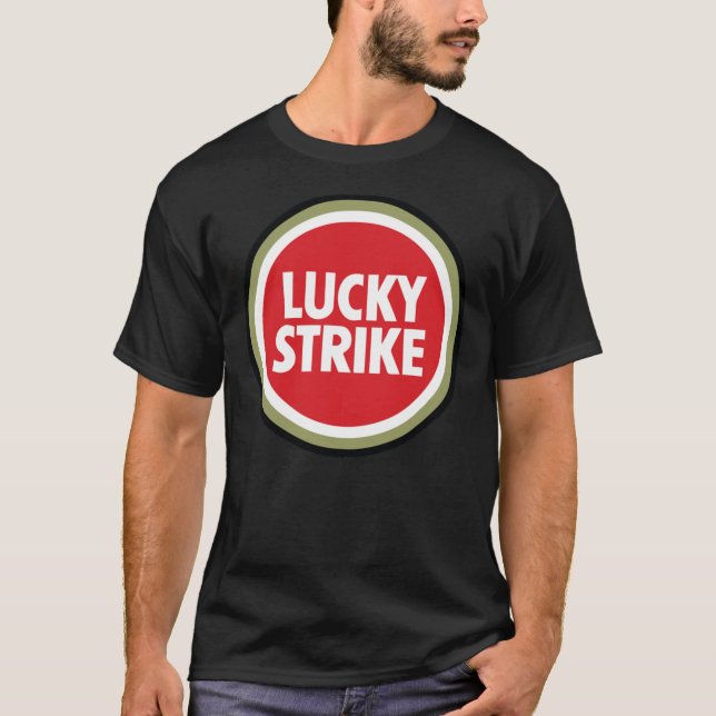 BEST SELLER Lucky Strike Logo Merchandize Essentia T-Shirt (Front)